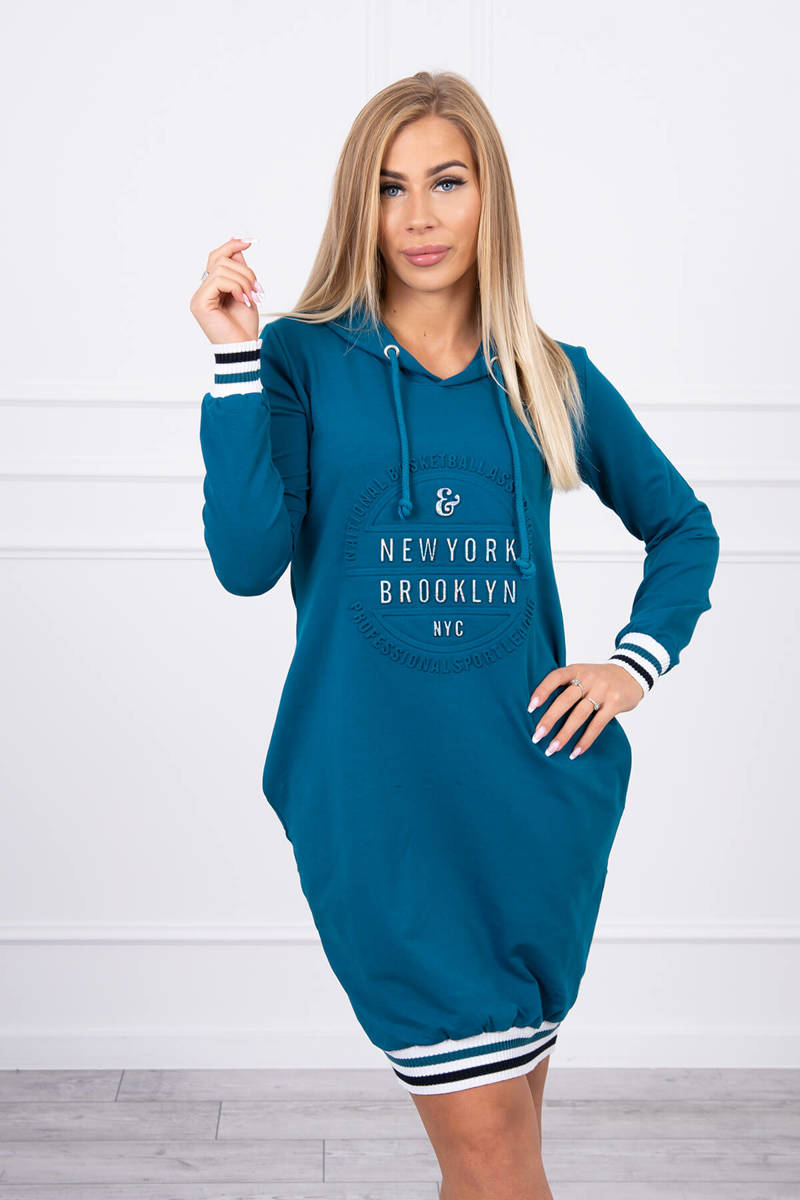 Športové šaty Brooklyn morská modrá