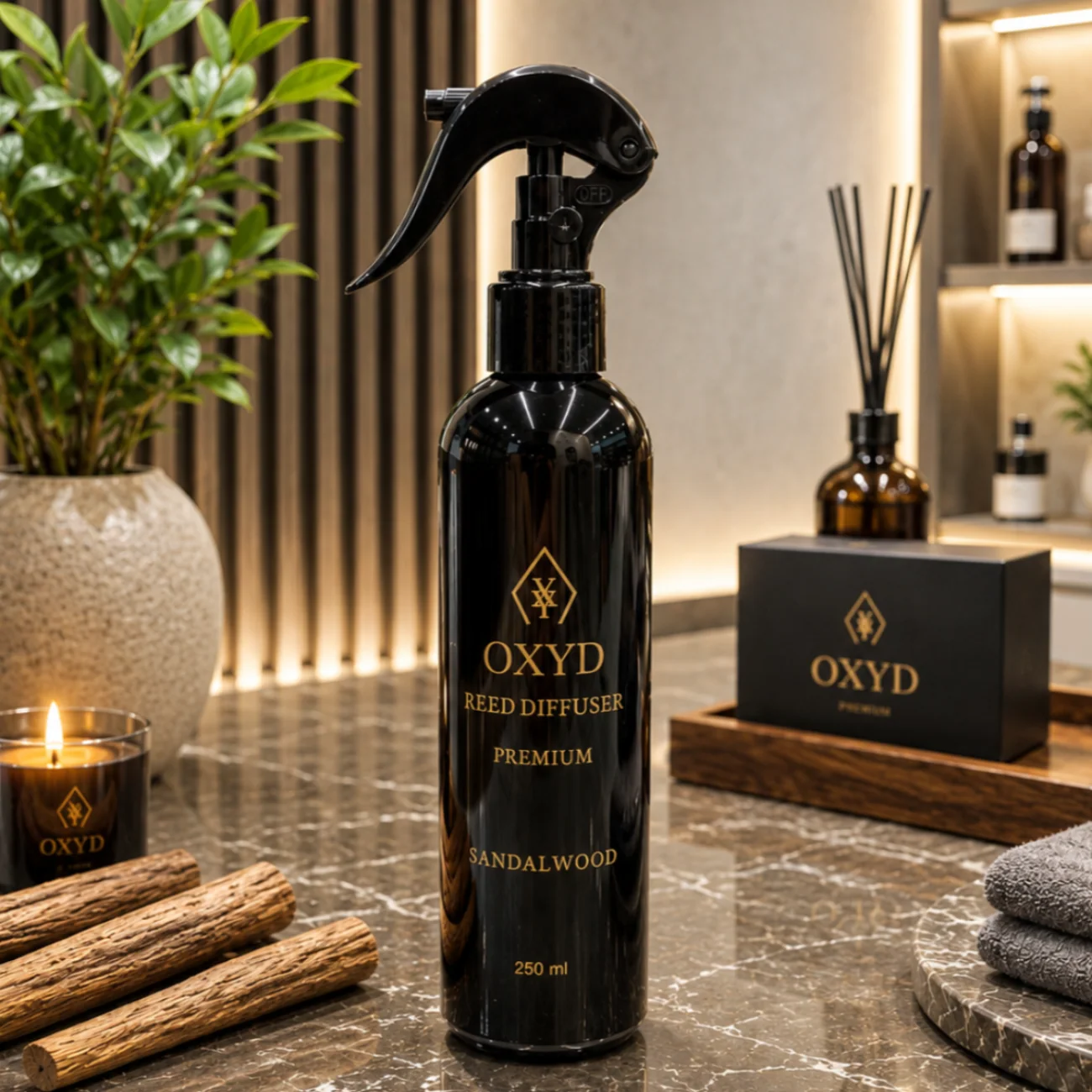 Domáca vôňa v spreji - Sandalwood 250 ml